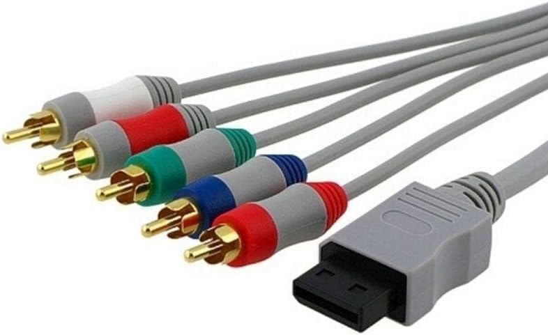 Fosmon Component HD AV Cable to HDTV-EDTV (High Definition 480p) Compatible with Nintendo Wii and Wii U - Image 2